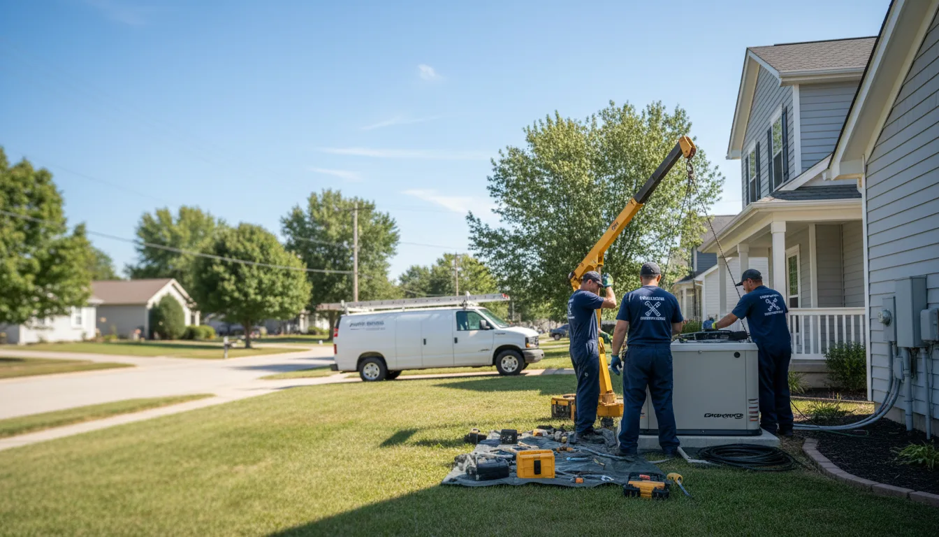 Generator Installation in California, PA near me
